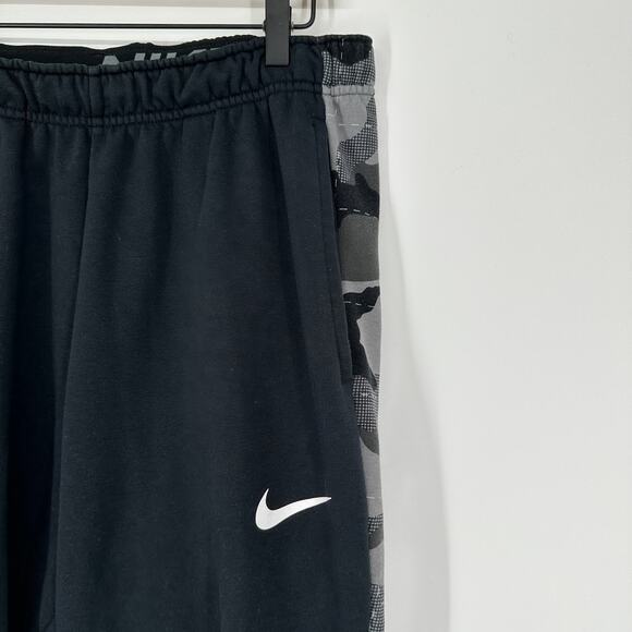 Nike Dri Fit Tapered Camo Stripe Training Pants Pockets Comfort Mens Large - Picture 6 of 8